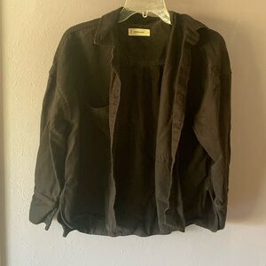 Everlane tencel boxy shirt